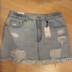 Forever 21 Light Denim Skirt